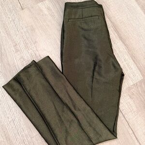 Gucci A/W 2000 Dark Olive irridescent Pants